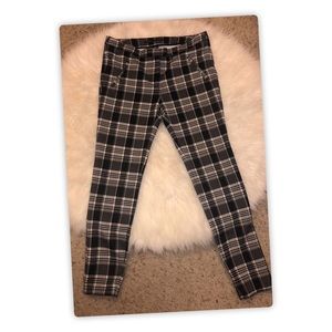 Zara Plaid Pants Large